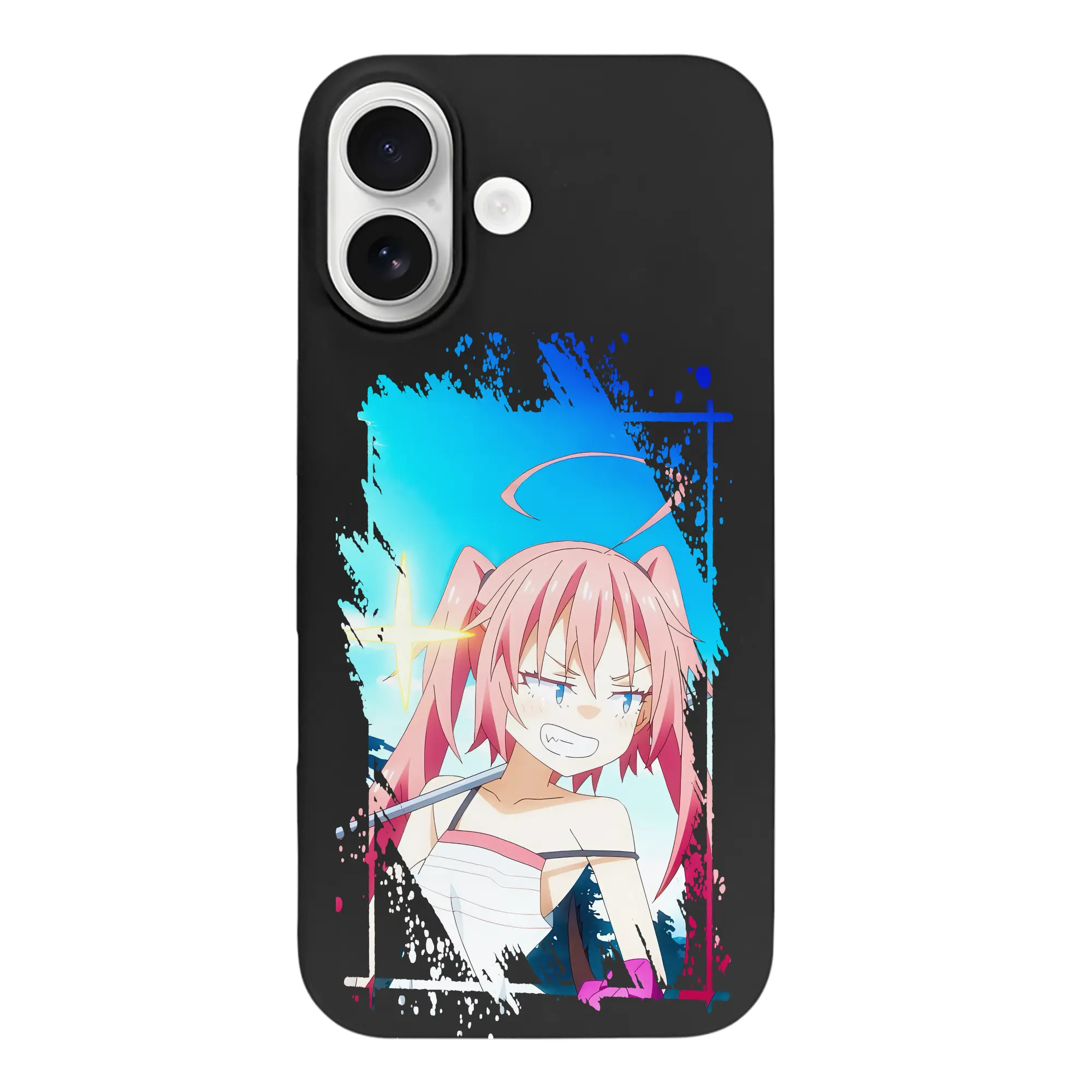 転生したらスライムだった件 グッズ,ミリム・ナーヴァ - iPhone 17 シリーズ シリコンケース 薄型 耐衝撃 指紋防止 ソフトタッチカバー 精密フィット 傷防止 保護ケース iPhone 17/17 Air/17 Pro/17 Pro Max 対応